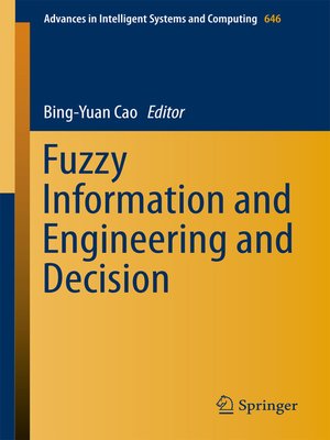 cover image of Fuzzy Information and Engineering and Decision